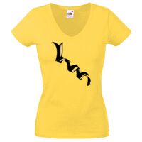 Lady-fit Valueweight V-Neck T-Shirt Thumbnail
