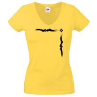 Lady-fit Valueweight V-Neck T-Shirt Thumbnail