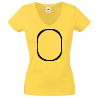 Lady-fit Valueweight V-Neck T-Shirt Thumbnail