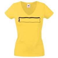 Lady-fit Valueweight V-Neck T-Shirt Thumbnail