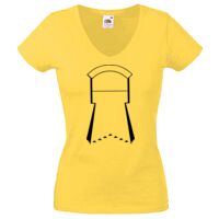 Lady-fit Valueweight V-Neck T-Shirt Thumbnail