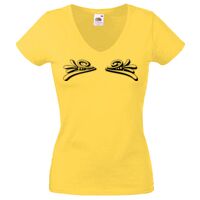 Lady-fit Valueweight V-Neck T-Shirt Thumbnail
