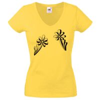 Lady-fit Valueweight V-Neck T-Shirt Thumbnail