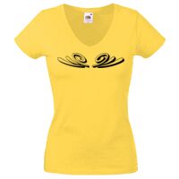 Lady-fit Valueweight V-Neck T-Shirt Thumbnail