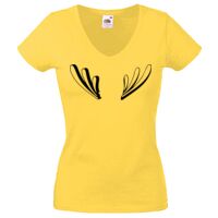 Lady-fit Valueweight V-Neck T-Shirt Thumbnail