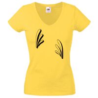 Lady-fit Valueweight V-Neck T-Shirt Thumbnail