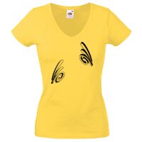 Lady-fit Valueweight V-Neck T-Shirt Thumbnail