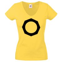 Lady-fit Valueweight V-Neck T-Shirt Thumbnail