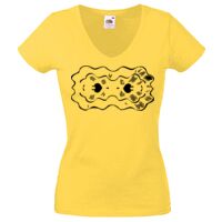 Lady-fit Valueweight V-Neck T-Shirt Thumbnail
