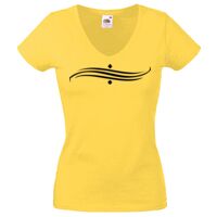 Lady-fit Valueweight V-Neck T-Shirt Thumbnail
