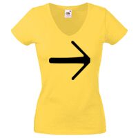 Lady-fit Valueweight V-Neck T-Shirt Thumbnail