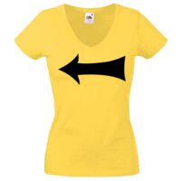 Lady-fit Valueweight V-Neck T-Shirt Thumbnail