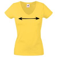 Lady-fit Valueweight V-Neck T-Shirt Thumbnail