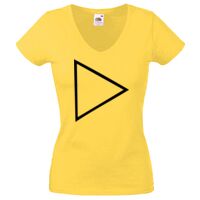 Lady-fit Valueweight V-Neck T-Shirt Thumbnail