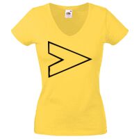 Lady-fit Valueweight V-Neck T-Shirt Thumbnail
