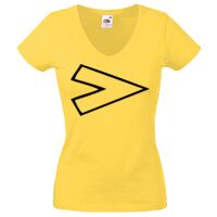 Lady-fit Valueweight V-Neck T-Shirt Thumbnail