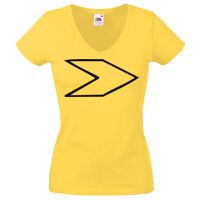 Lady-fit Valueweight V-Neck T-Shirt Thumbnail