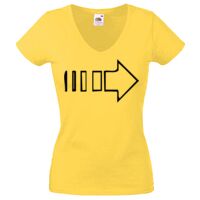 Lady-fit Valueweight V-Neck T-Shirt Thumbnail