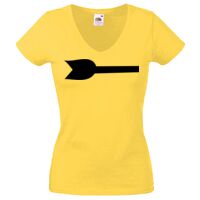 Lady-fit Valueweight V-Neck T-Shirt Thumbnail