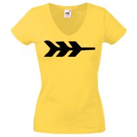 Lady-fit Valueweight V-Neck T-Shirt Thumbnail