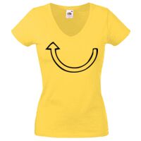Lady-fit Valueweight V-Neck T-Shirt Thumbnail