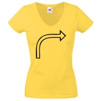 Lady-fit Valueweight V-Neck T-Shirt Thumbnail