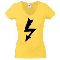 Lady-fit Valueweight V-Neck T-Shirt Thumbnail