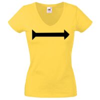 Lady-fit Valueweight V-Neck T-Shirt Thumbnail
