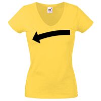 Lady-fit Valueweight V-Neck T-Shirt Thumbnail