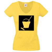 Lady-fit Valueweight V-Neck T-Shirt Thumbnail