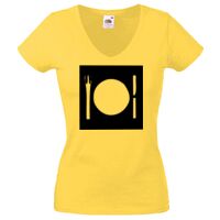 Lady-fit Valueweight V-Neck T-Shirt Thumbnail