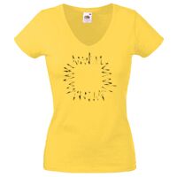 Lady-fit Valueweight V-Neck T-Shirt Thumbnail