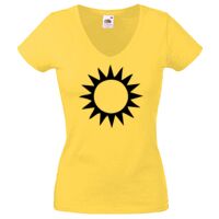 Lady-fit Valueweight V-Neck T-Shirt Thumbnail