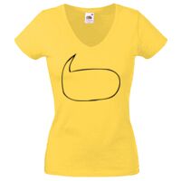 Lady-fit Valueweight V-Neck T-Shirt Thumbnail