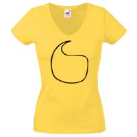 Lady-fit Valueweight V-Neck T-Shirt Thumbnail