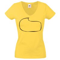 Lady-fit Valueweight V-Neck T-Shirt Thumbnail