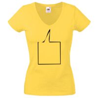Lady-fit Valueweight V-Neck T-Shirt Thumbnail