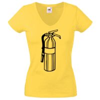 Lady-fit Valueweight V-Neck T-Shirt Thumbnail