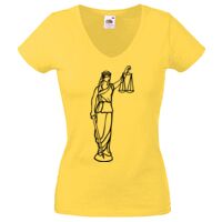 Lady-fit Valueweight V-Neck T-Shirt Thumbnail