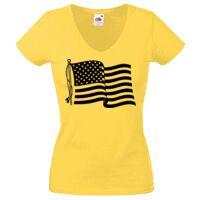 Lady-fit Valueweight V-Neck T-Shirt Thumbnail