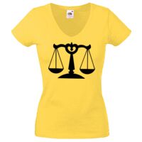 Lady-fit Valueweight V-Neck T-Shirt Thumbnail
