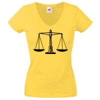 Lady-fit Valueweight V-Neck T-Shirt Thumbnail