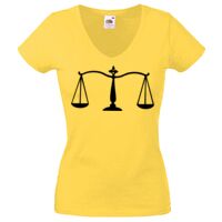 Lady-fit Valueweight V-Neck T-Shirt Thumbnail