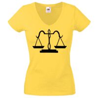 Lady-fit Valueweight V-Neck T-Shirt Thumbnail