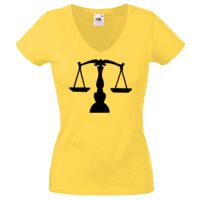 Lady-fit Valueweight V-Neck T-Shirt Thumbnail