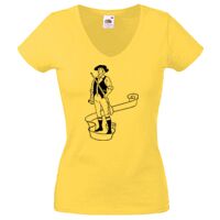 Lady-fit Valueweight V-Neck T-Shirt Thumbnail