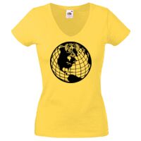 Lady-fit Valueweight V-Neck T-Shirt Thumbnail