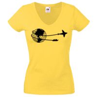 Lady-fit Valueweight V-Neck T-Shirt Thumbnail