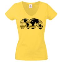 Lady-fit Valueweight V-Neck T-Shirt Thumbnail