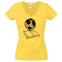 Lady-fit Valueweight V-Neck T-Shirt Thumbnail